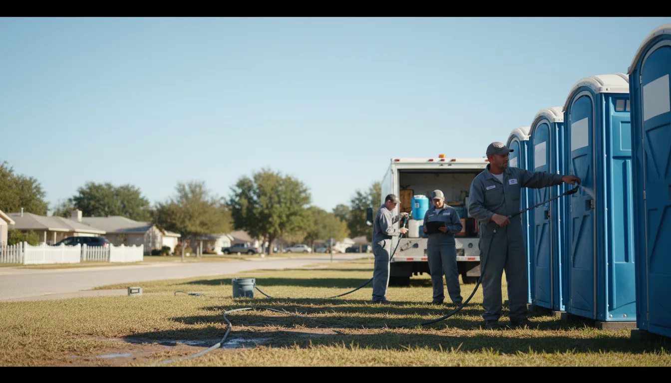 Long-Term Portable Toilet Rental in Augusta, WI near me